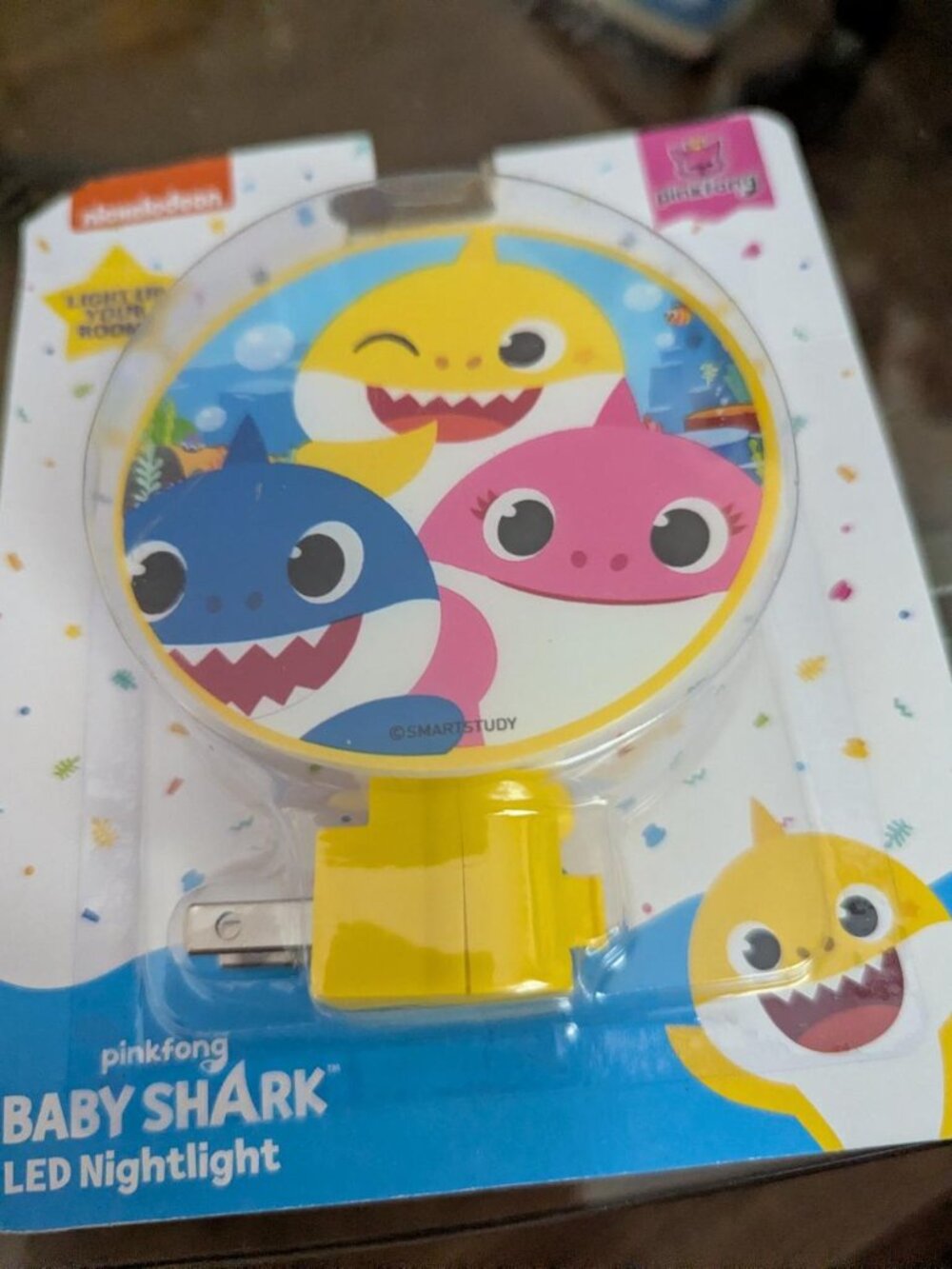Pink Fong Baby Shark Nightlight